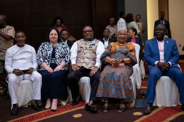 Dignitaries at the 74th Independence Anniversary Reception 